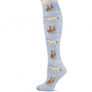 RUN FREE – BLUE HORSES (adult)